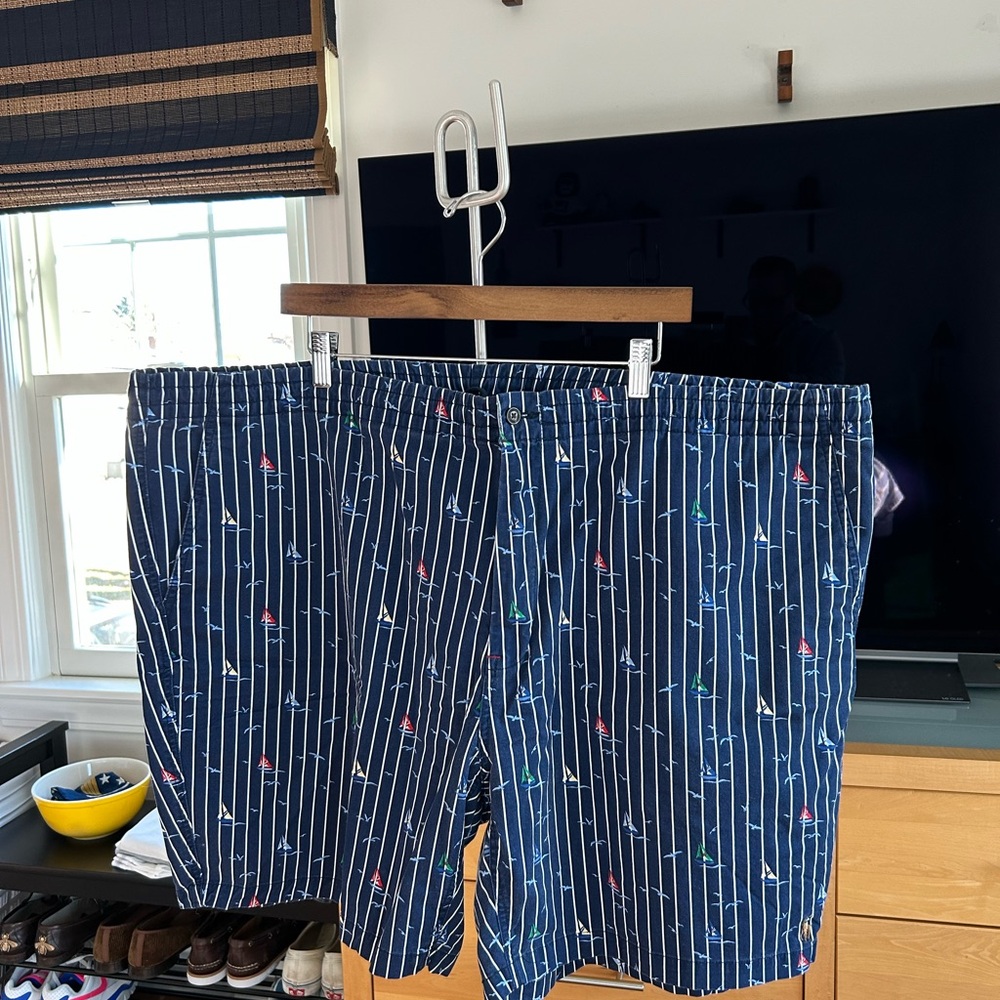 Polo sailboat shorts
